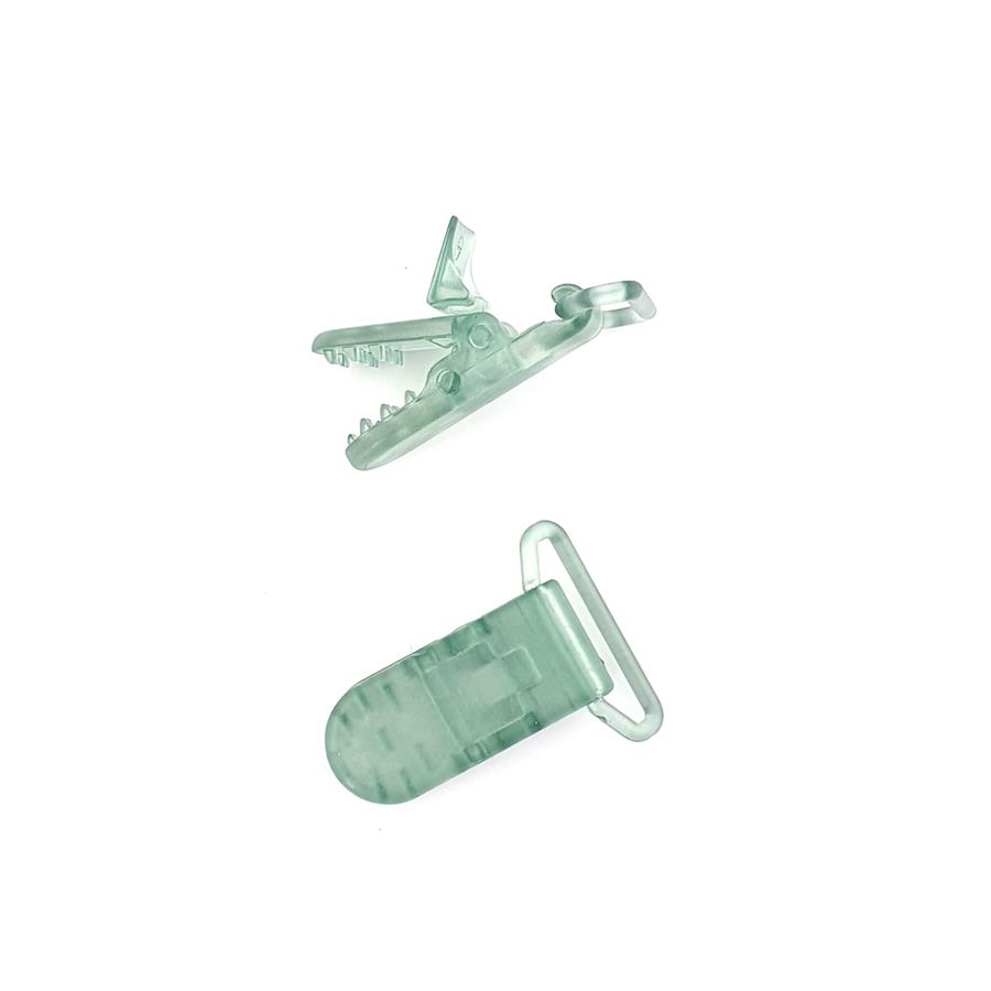 Pinza forma plástico chupetero - Verde 