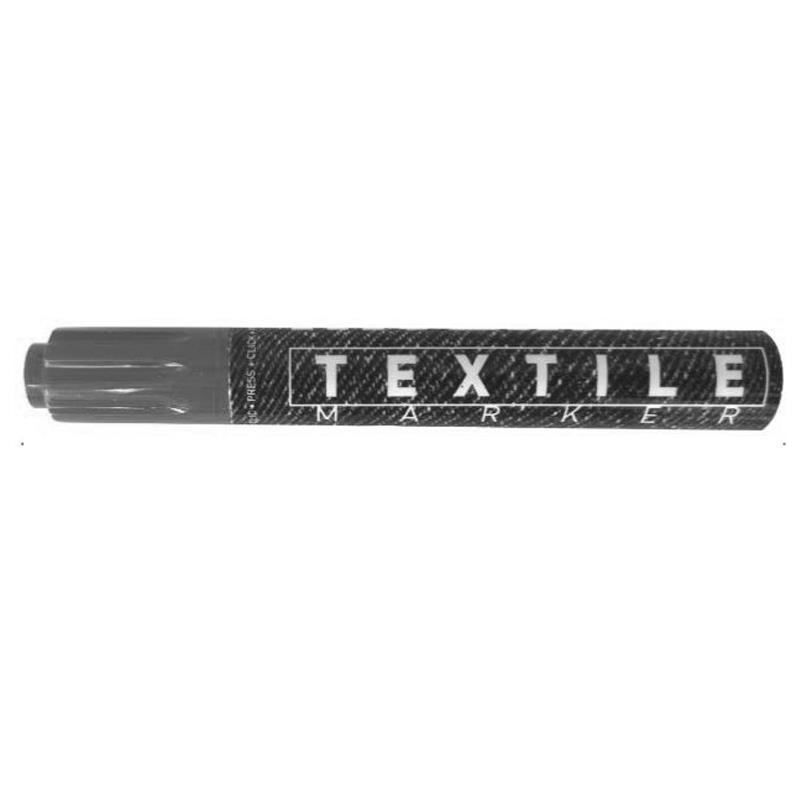 Rotulador marcador textil marker 3 mm.  - 12 unid.