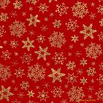 Tela roja algodón navidad 110 g/m2