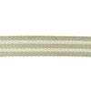 Cinta espiga rayas algodón 3 cm. - Beige - 15 metros  | MC2097-006