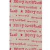 Arpillera estampada Christmas 50 x 50 cm. - 6 unid.  | TX0197