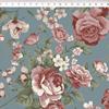 Tela algodón patchwork ROSES IN BLOOM - Azul - 1 metro    | 29050C02