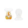 Pinza forma plástico chupetero - Duende Calabaza - 5 unid. | FR1080-D