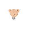 Pinza níquel + oso madera - 5 unid.   | FR2057 | MAS MODELOS PINZA + FORMA MADERA