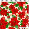 Tela algodón  Poinsetia - Nv - 23 - Marfil - B-FM - 1 metro       | CH114C03