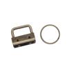 Llavero con clip colgante 32 mm.. - 6 blister x 2 unid. | FR5061 | FORNITURAS METÁLICAS MOCHILA Y BOLSOS
