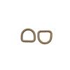 Anilla Hierro forma D  3.8 x 20 x 20 mm. - 6 blister x 2 unid. | FR5075 | FORNITURAS METÁLICAS MOCHILA Y BOLSOS