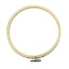 Bastidor aro bamboo bordar 20 cm. - 5 unid. | FR2025