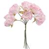 Flor papel 3 cm. 6 pcs/ramo - 12 ramilletes  | CM12-4014