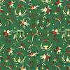 Tela algodón navidad - Verde botella - 1 metro | TX22703-025