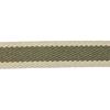 Cinta espiga rayas algodón 3 cm. - Kaki - 15 metros  | MC2134-011 | CINTA RIGIDA ESPIGA RÚSTICA