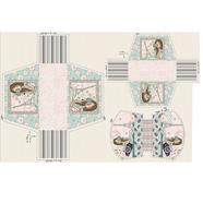 Tela algodón patchwork - PANEL Hazlo tu misma - VIAJE - B-FX - 1 metro      | NE009