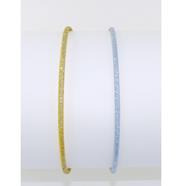 DIADEMA PASTA FINA ORO/PLATA PURPURINA - 12 unid. | DI0128