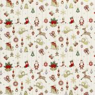 Tela algodón navidad - Blanco - 1 metro | TX20727-051