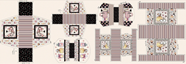 Tela algodón patchwork - PANEL NECESER - Hazlo tu misma  PERFUMES -  B-FX | NE005