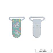 Pinza forma plástico chupetero - Pony Gris - 5 unid. | FR1082-9