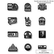 Expositor adornos parches termoadhesivos - 36 unid. | EX0673