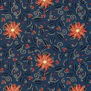 Tela algodón navidad - Marino - 1 metro | TX22732-007