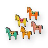 BOTÓN MADERA CABALLITO COLOR SURTIDO | FR0451