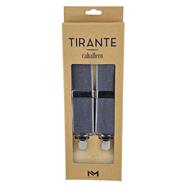 Tirante caballero fantasía 35 mm. - Gris - 1 unid.    | TR0038-005