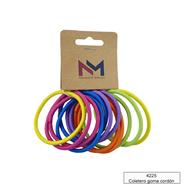 Coletero goma cordón grueso colores - 144 unid.  | 4225