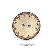 Botón fantasía coco 44_mm. - 6 unid. | FR2086