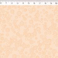 Tela algodón estampada - Bubbles - Naranja - B-FM - 1 metro  | TX2009-017