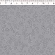 Tela algodón estampada - Bubbles - Gris - B-FM - 1 metro  | TX2009-005