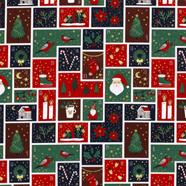 Tela algodón navidad - Botella - NV23 - N17 - 1 metro    | TX7024-020