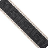 Cinta mochila rígida poliéster 3.8 cm. - Negro - 15 metros | MC2166-001