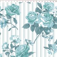 Tela algodón estampada - Colorful - Verde - B-FM - 1 metro  | TX2008-015