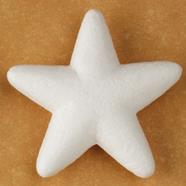 Estrella porex poliestireno expandido 6.3 cm. alto -12 estrellas  | FR0063 | MAS MODELOS POREX