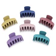 Pinza clástica 9 cm. - Nature oscuro - 12 blíster x 1 unid. | PA0182