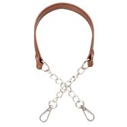 Asa polipiel + cadena - 60 cm. x 1.8 cm. - 2 unid.  | MC0111