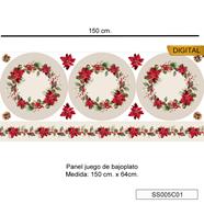 Tela digital Cenefa - Nv - 23 - Surtido - B-Fernando Maluhy  - 1 metro    | SS005C01