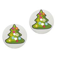 Botón madera navidad 3 cm. | FR0362