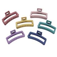 Pinza rectangular 9 cm. - Nature oscuro - 12 blíster x 1 unid. | PA0180