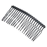 Peineta metal 20 dientes  7.5 cm - 12 Unid.   | HA0028