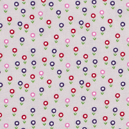 Tela popelin algodón estampado - Gris - 1 metro | TX0321-005