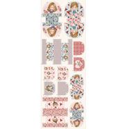 Tela algodón patchwork PANEL NECESER - Felicidad -  B-FX - 1 metro   | FE010