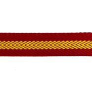 Cinta espiga algodón 3 cm. - bandera española - 10 metros  | MC2129