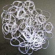 Gomas elásticas finas transparente blister de 100 unid. - 12 blister | 5305