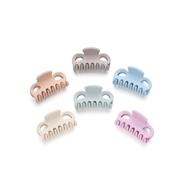 Pinza clástica 4.5 cm. - Nature claro - 6 blíster x 2 unid. | PA0184