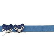 TURBANTE 1.5 CM. 2 OSITOS GLITTER - 12 unid. | TU0145