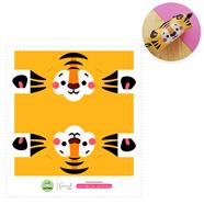 Panel sintético polipiel estuche - Tigre - 1 panel | TX-EST019 | MAS PANELES POLIPIEL