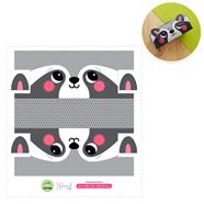 Panel sintético polipiel estuche - Mapache - 1 panel | TX-EST021 | MAS PANELES POLIPIEL