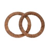 Asa mimbre redonda 15 cm. - 2 pcs.  | MC0210