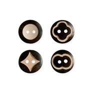 BOTÓN MADERA COMBINADO 4 MODELOS | FR0296