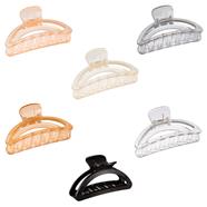 Pinza ovalada 6 cm. - Surtido - 12 unid.  | PA0159 | MAS MODELOS TONOS LISOS