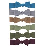 Turbante poliamida 3.5 con lazo tono oscuro -  6 unid | TU0224